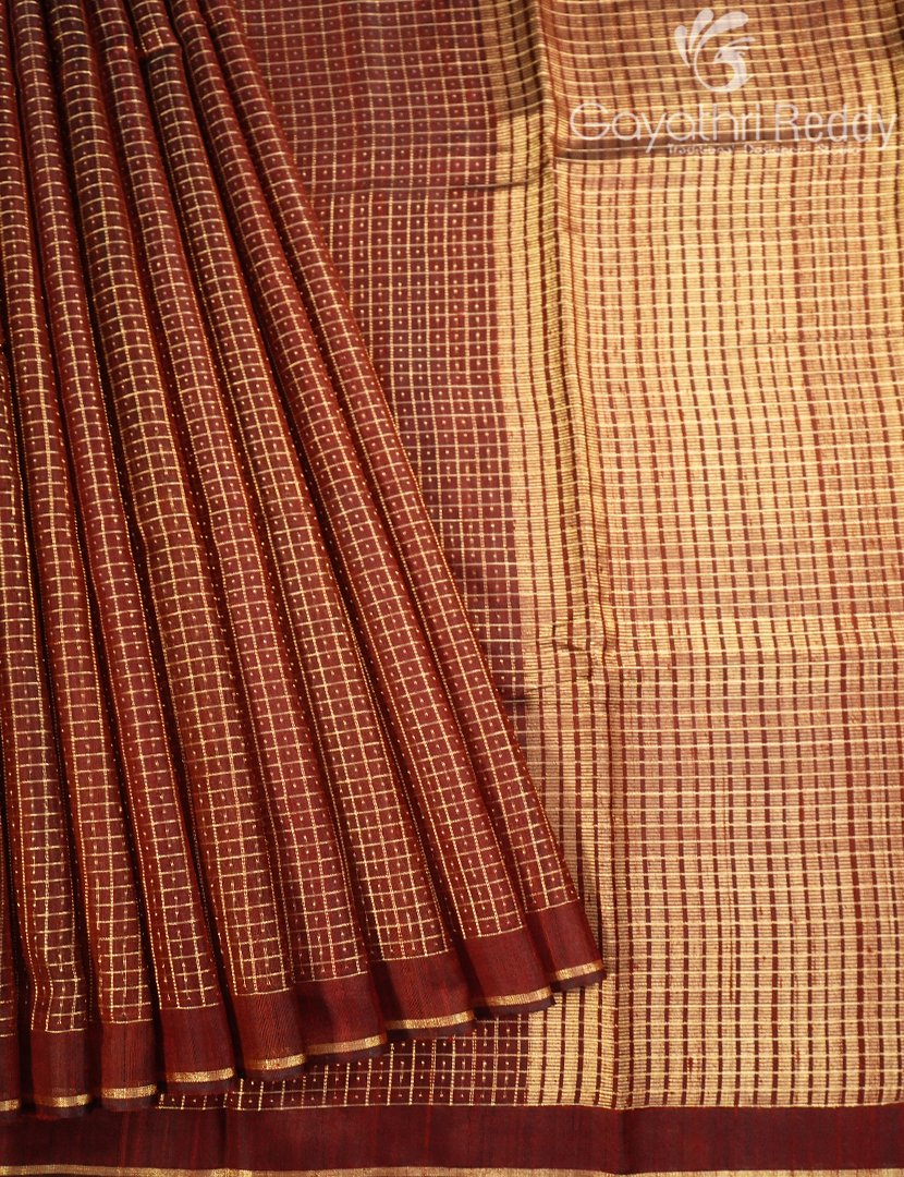PURE KHADI PATTU SAREE-KHP1382