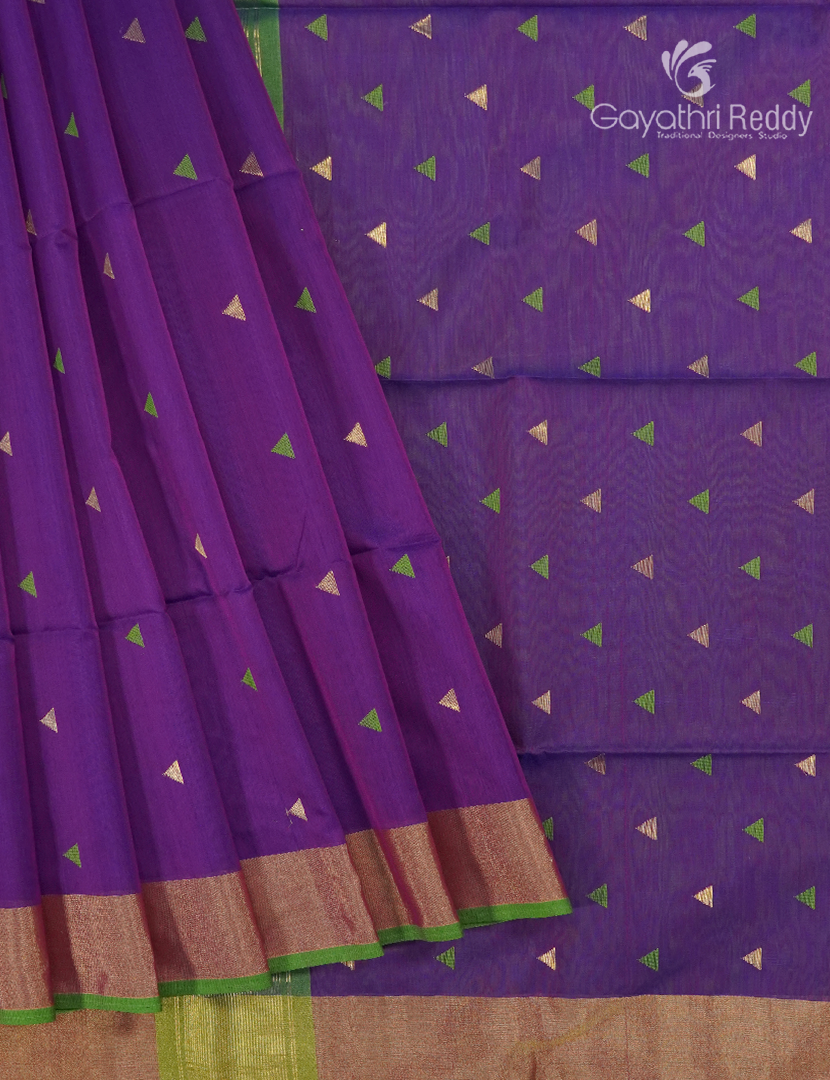 PURE CHANDERI SICO SAREES -CPS1266