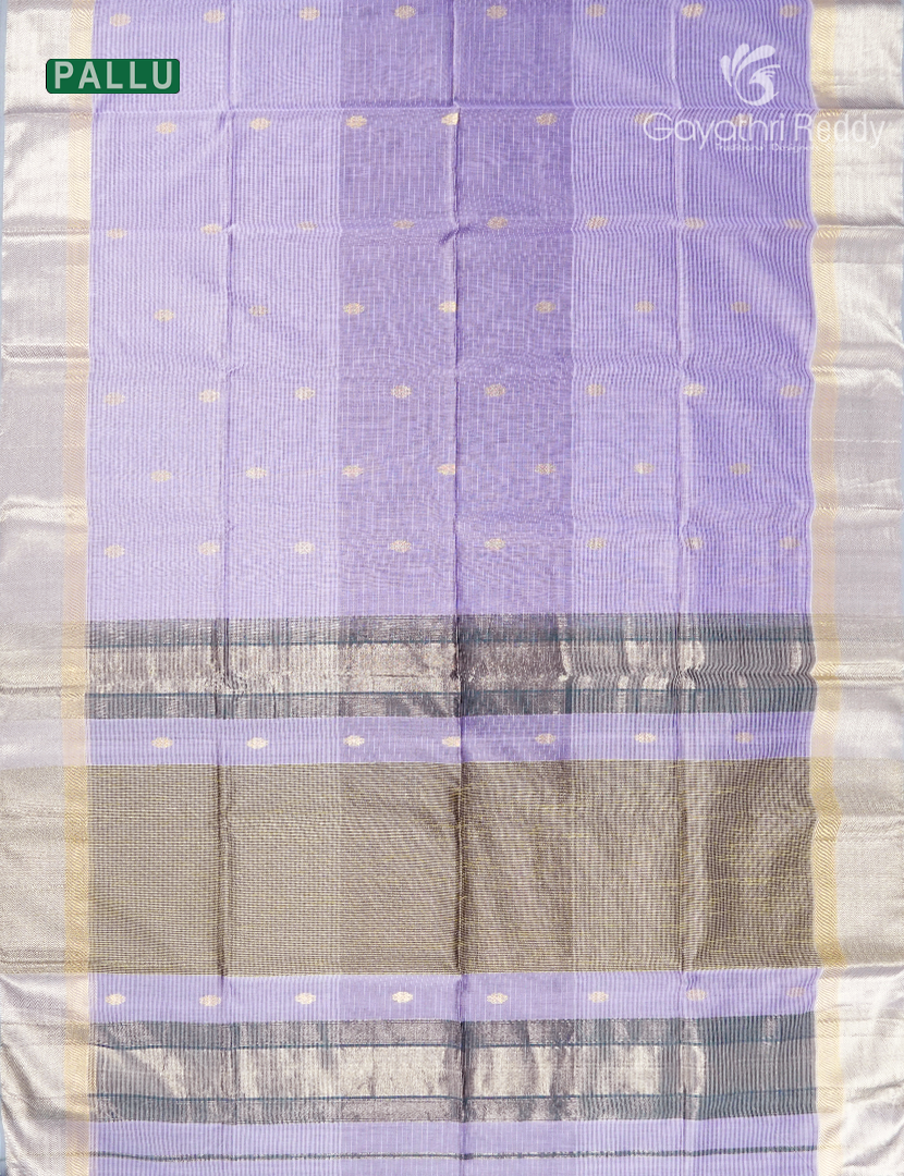 PURE CHANDERI BUTTA SAREES -CPS1206