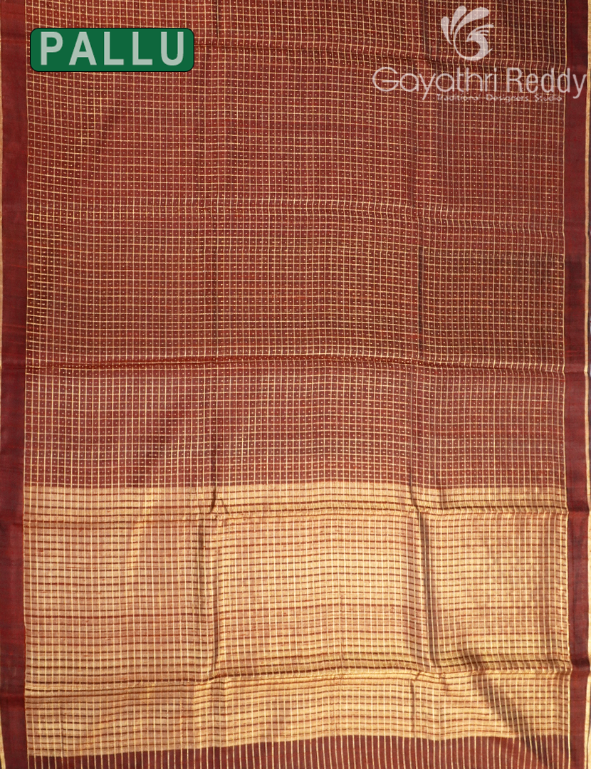 PURE KHADI PATTU SAREE-KHP1382