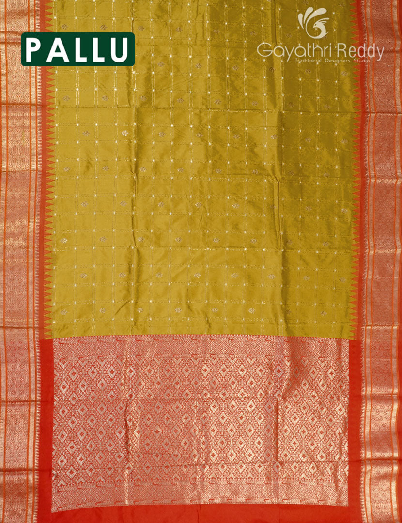 SEMI KATAN SAREE-SKN178