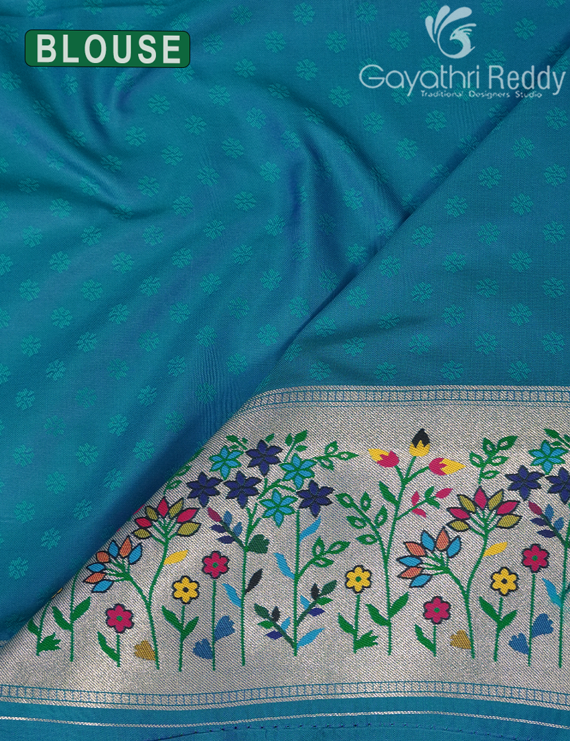 SEMI PAITHANI SAREE-SPS44