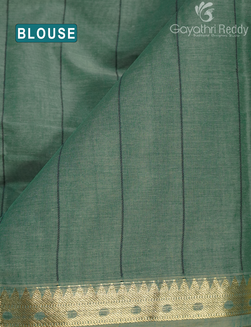 PURE KANCHI COTTON RICH PALLU-KC3089