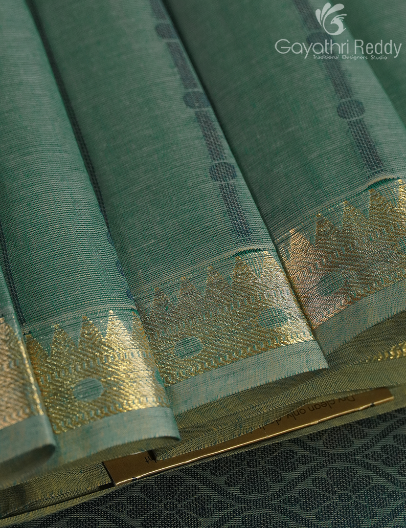 PURE KANCHI COTTON RICH PALLU-KC3089