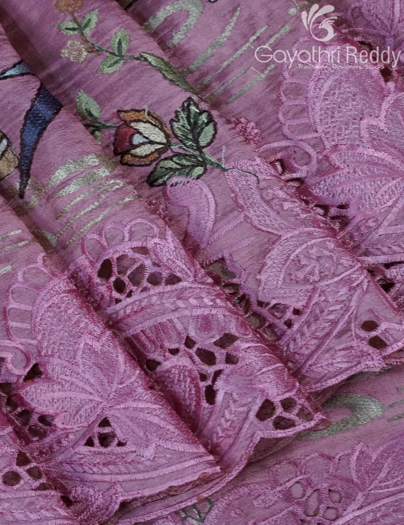 SEMI DUPION SILK SAREE-SDS134