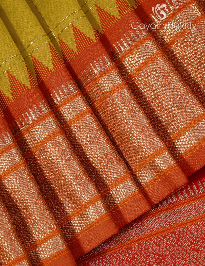 SEMI KATAN SAREE-SKN178