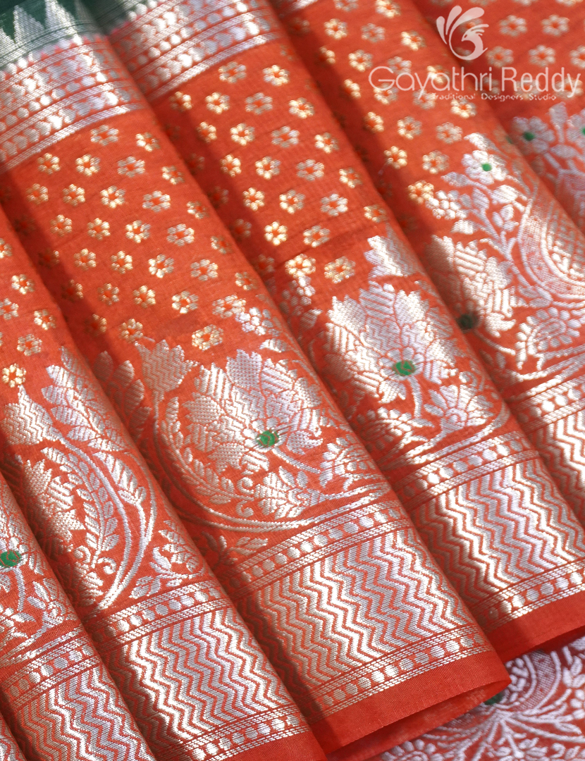 MANGO SILK SAREE -PRM1054