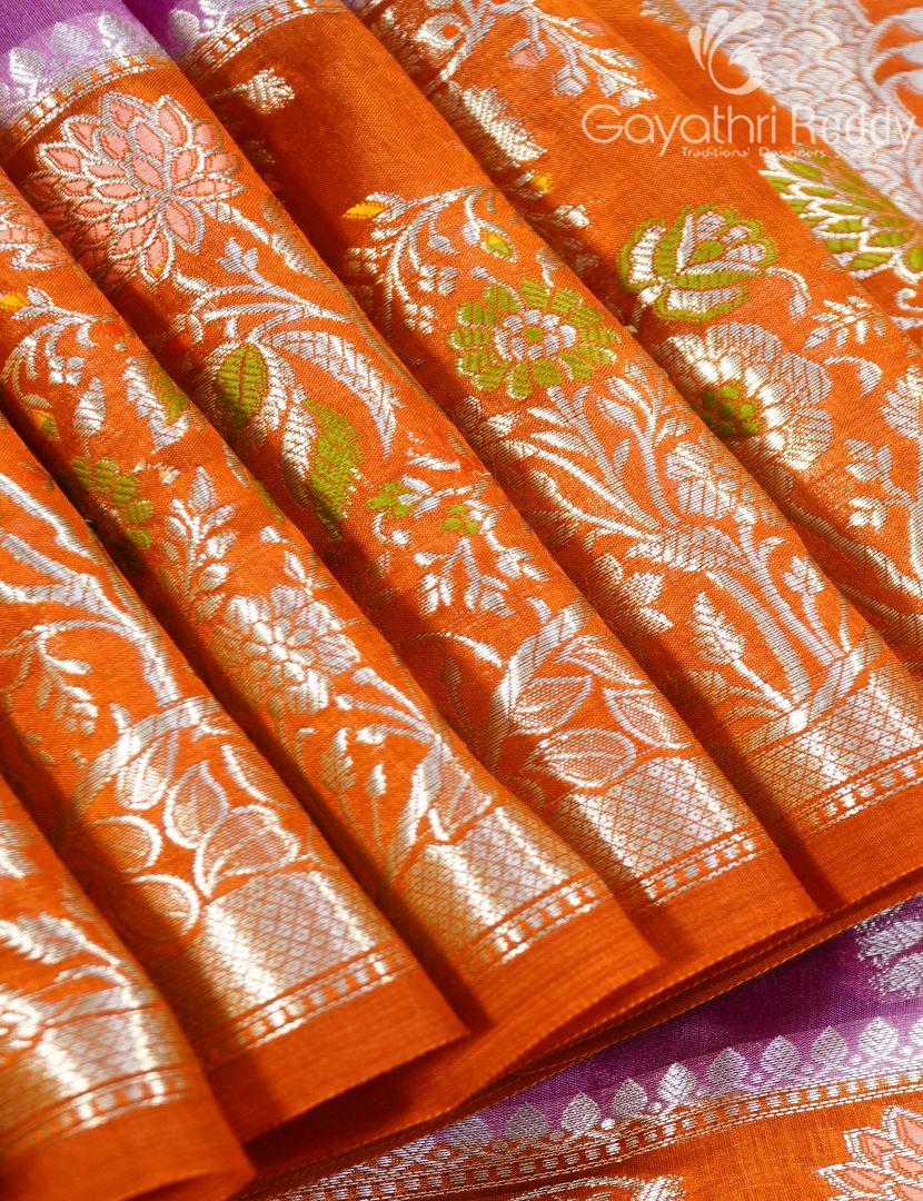 MANGO SILK SAREE -PRM988