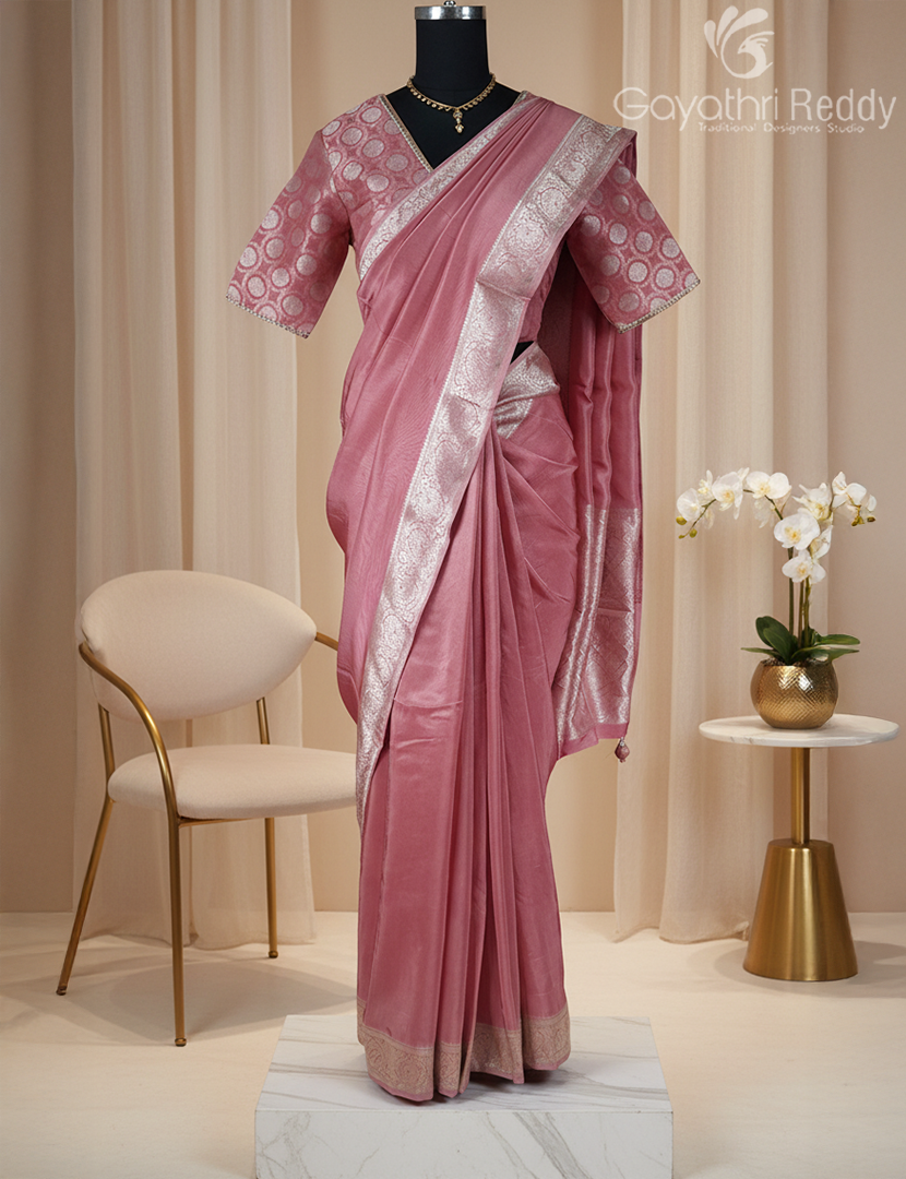 BANARAS (R.D) BLOUSE SAREE-BBS2