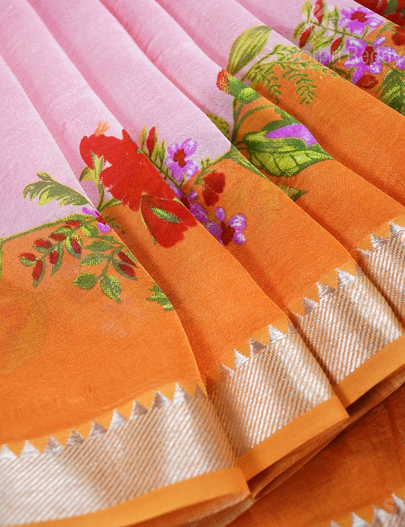 MANGALAGIRI PATTU PRINTED SAREE-MGP1111