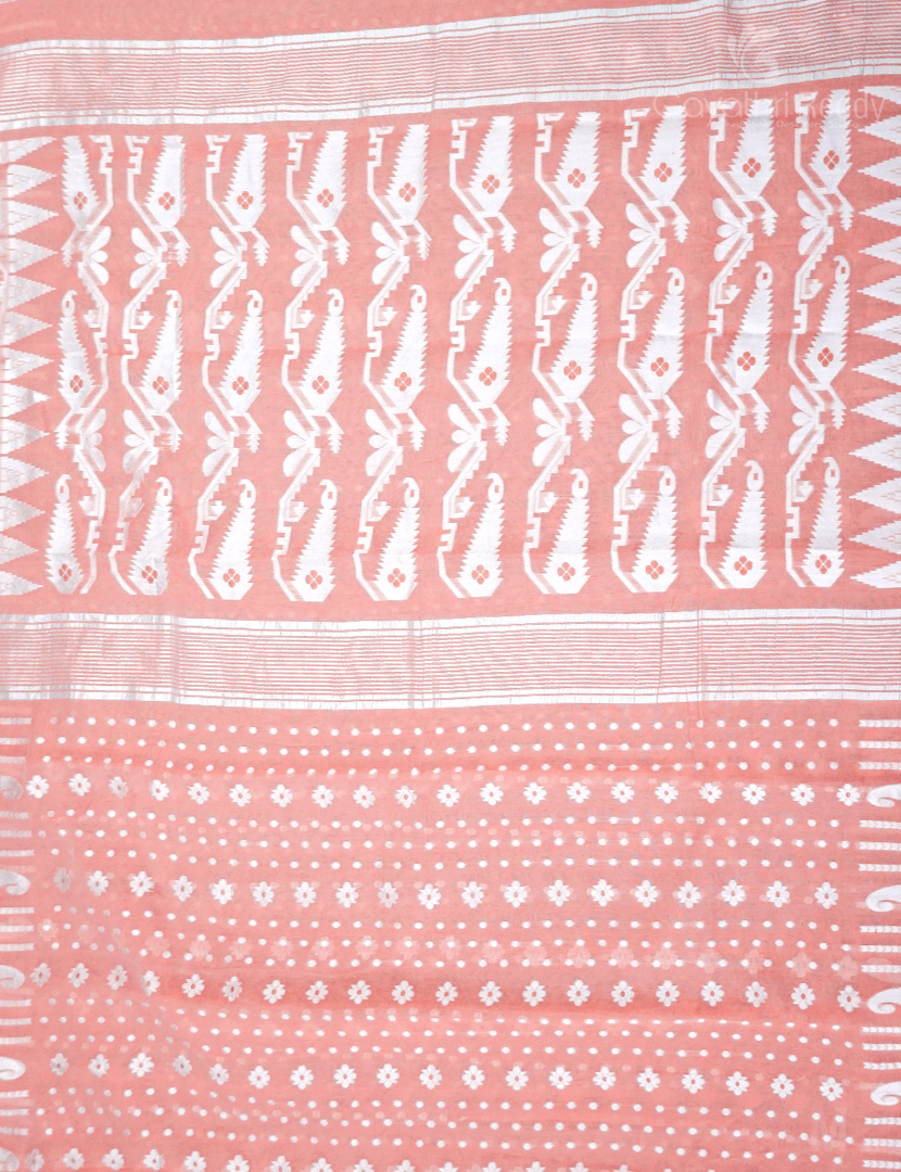 JAMDANI COTTON(WITHOUT BLOUSE)-JMC459