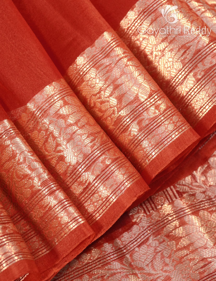 PURE BANARAS KORA SILK-BKS144