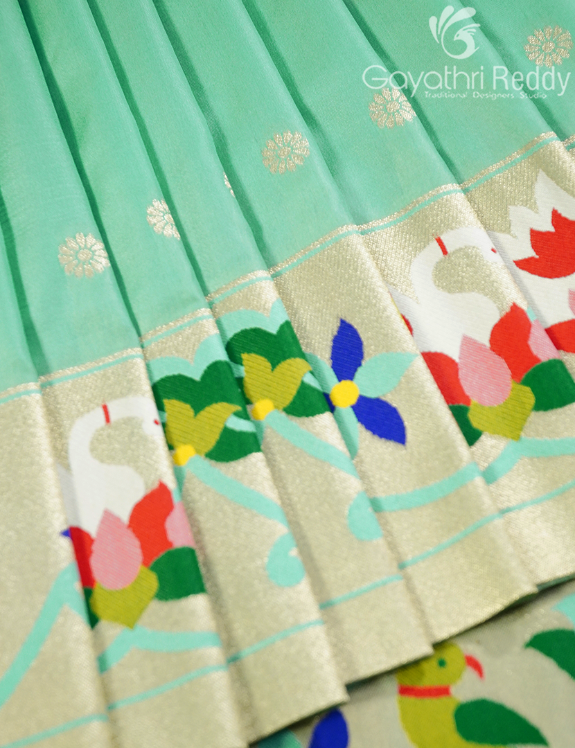 SEMI PAITHANI SAREE-SPS91