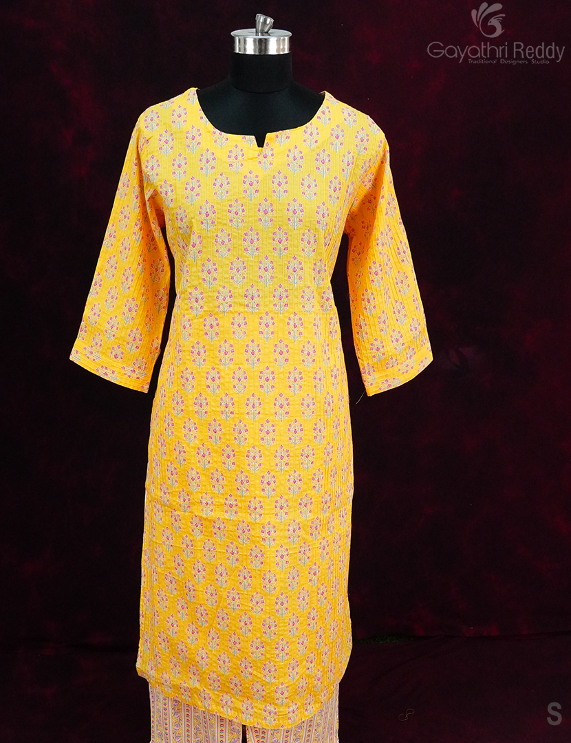 READYMADE DRESS SET(3PC)-KDS1201