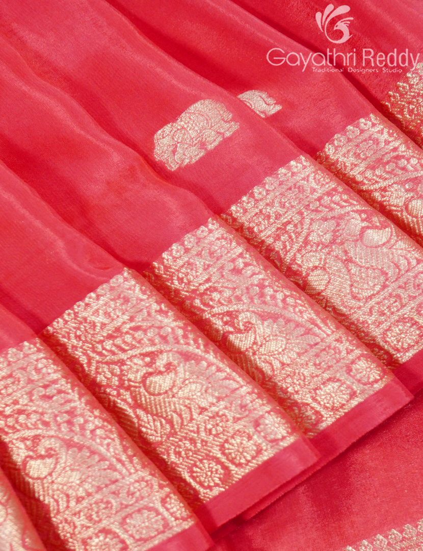 BANARAS CHIFFON SAREE-BCH3