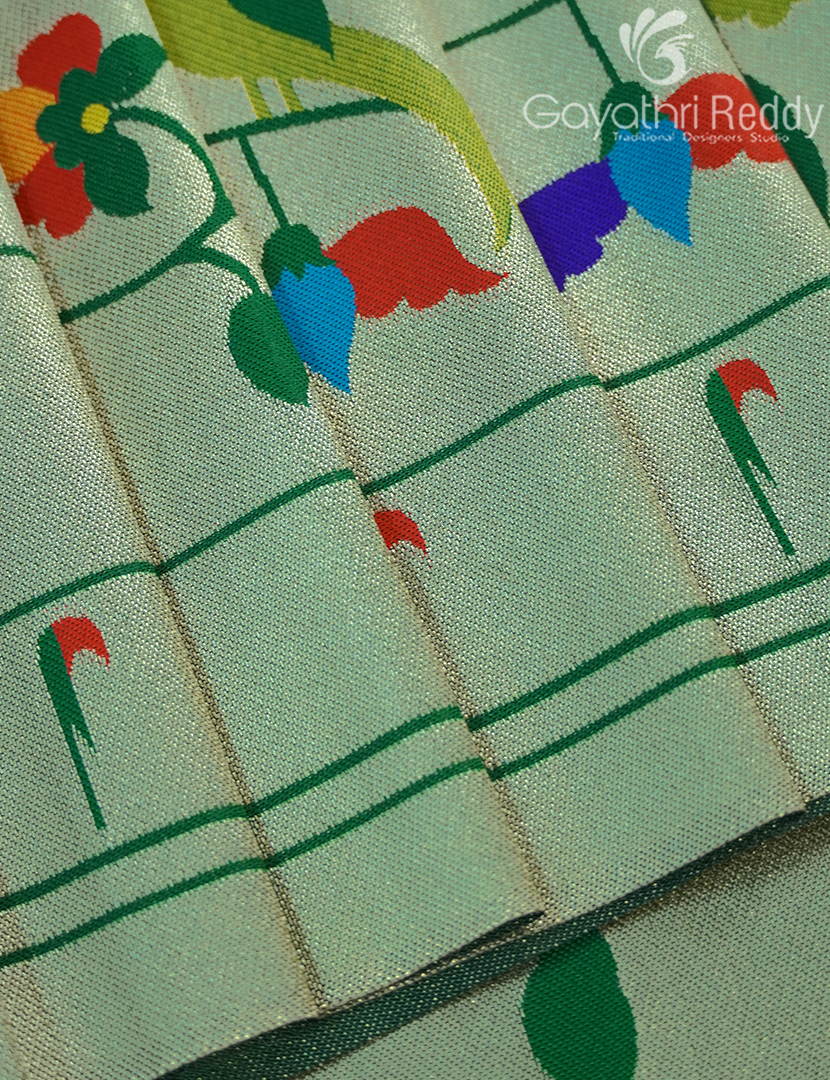 SEMI PAITHANI SAREE-SPS18