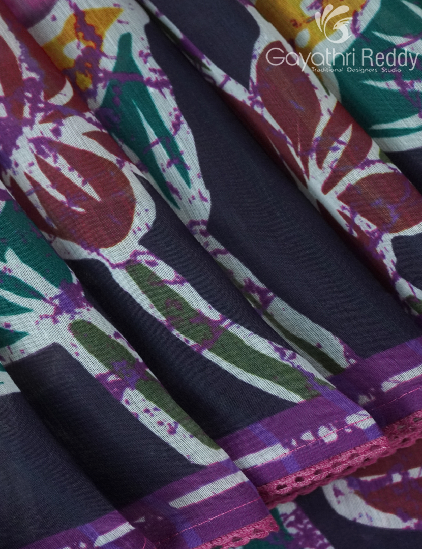 CHANDERI SILK SAREE-CPS1135
