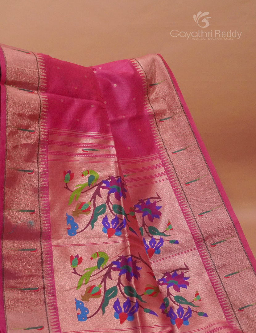 SEMI TUSSAR PAITHANI SILK-ST773