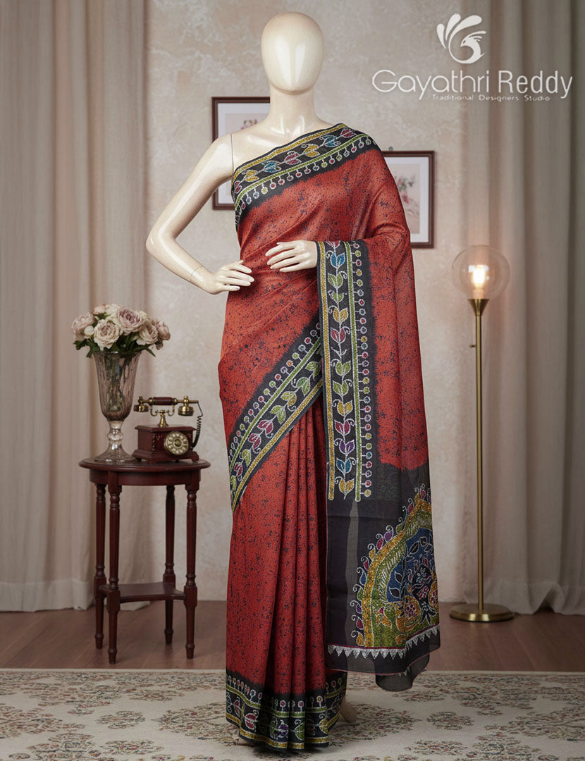 CHANDERI SILK SAREE-CPS1129
