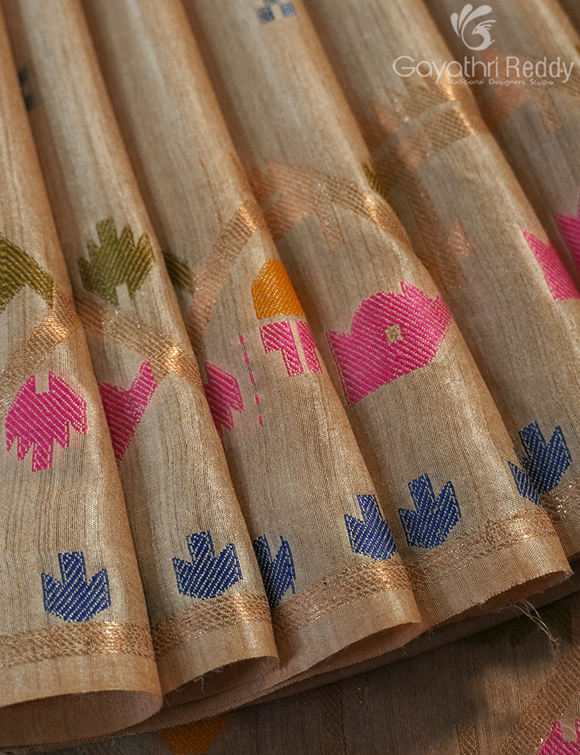 PURE DESI TUSSAR SAREE-TS1546
