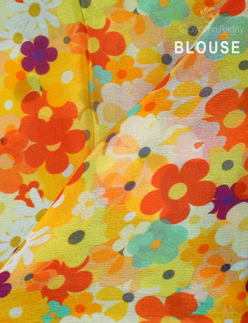 GEORGETTE PRINTED SAREE-PGP32