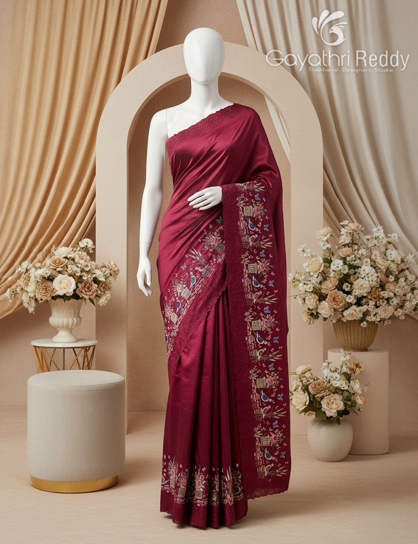 SEMI DUPION SILK SAREE-SDS123