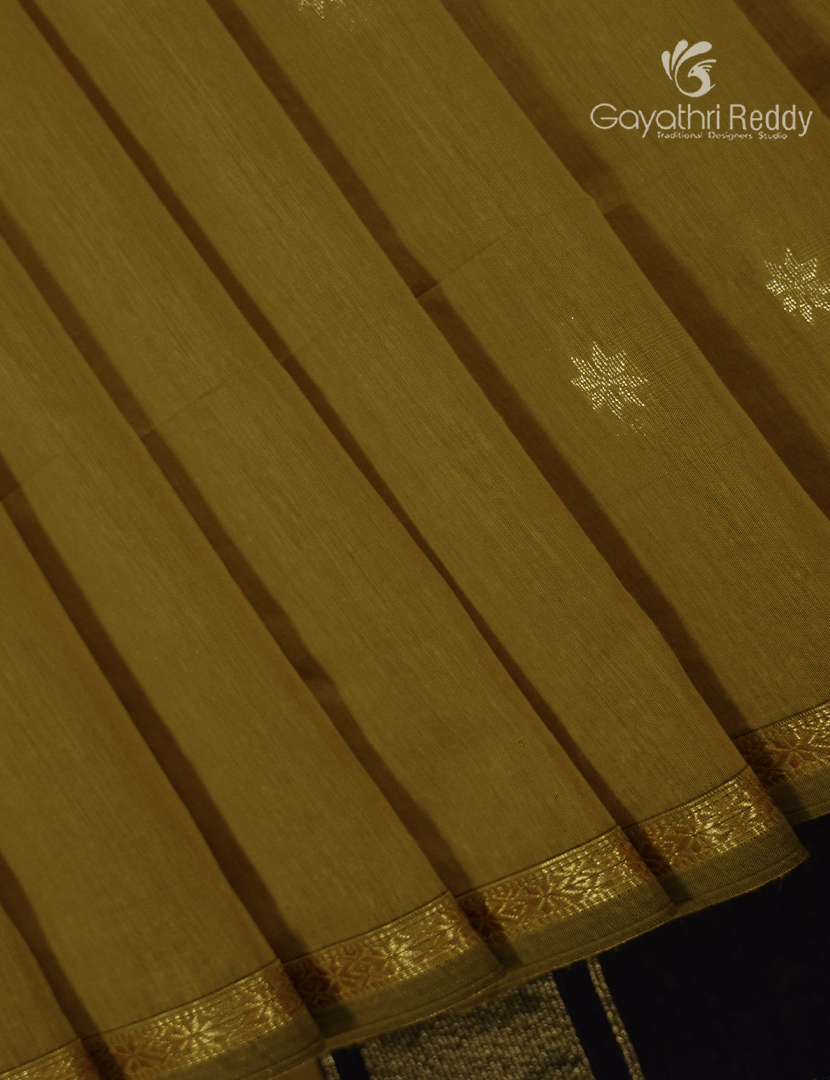Sico Saree in Lime Green and Deep Violet