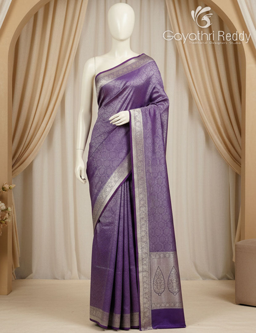 MYSORE CREPE BROCADE SAREE-MCB29