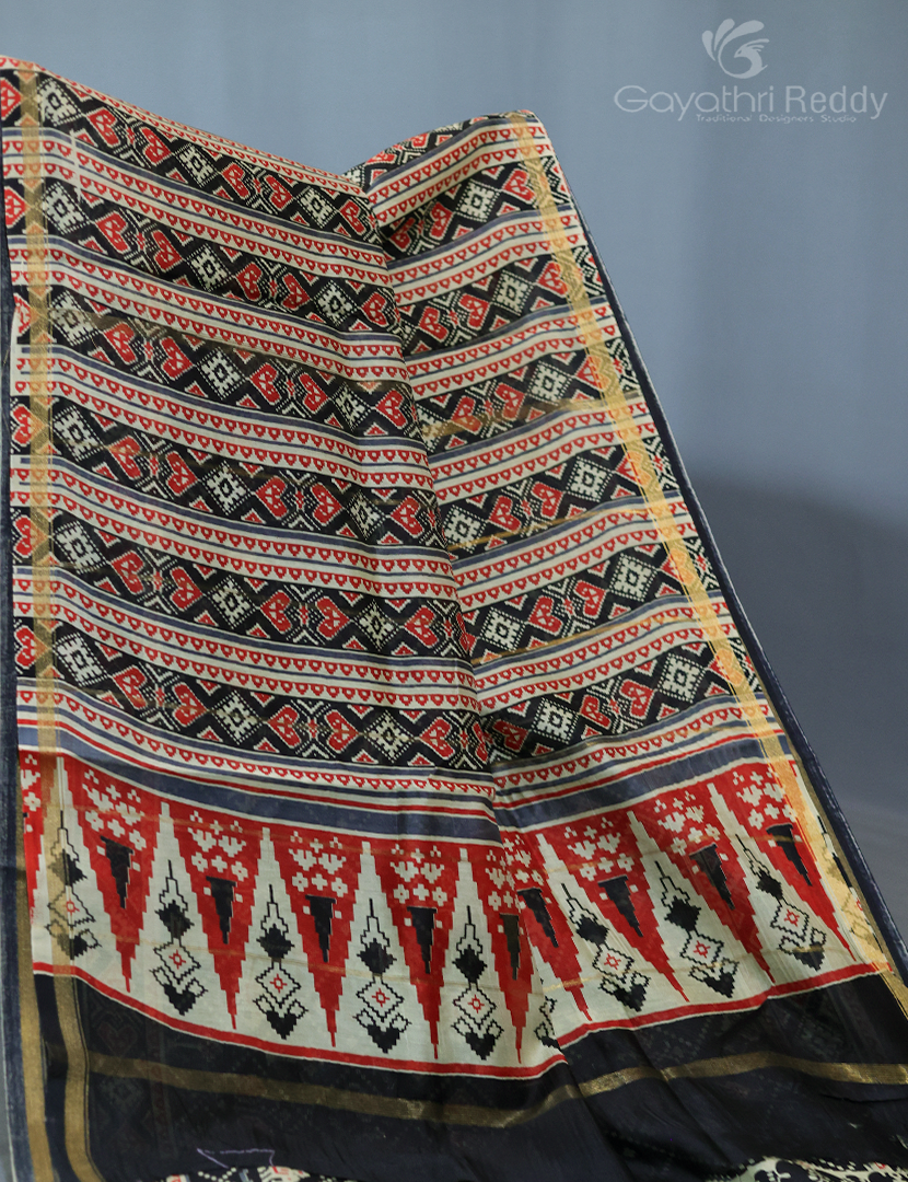 PURE KALAMKARI CHANDERI-KCS38