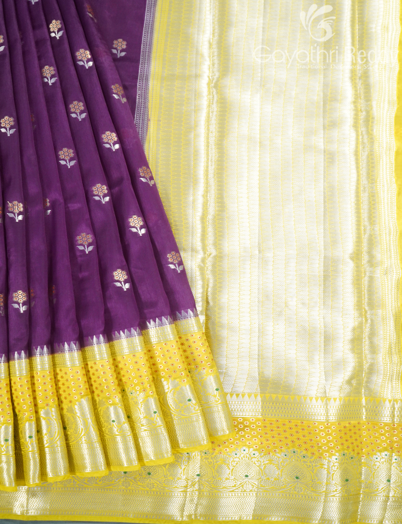 MANGO SILK SAREE -PRM1055