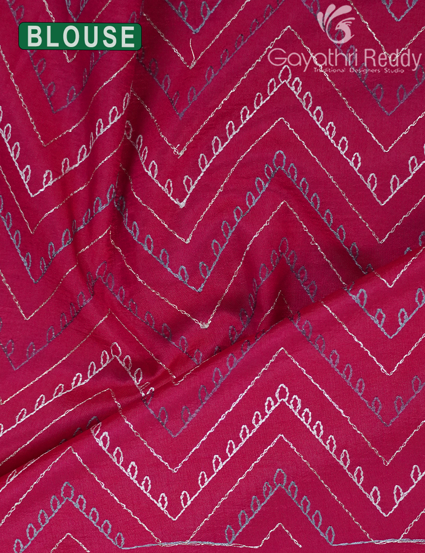 DUPION SILK FANCY SAREE -DSF31