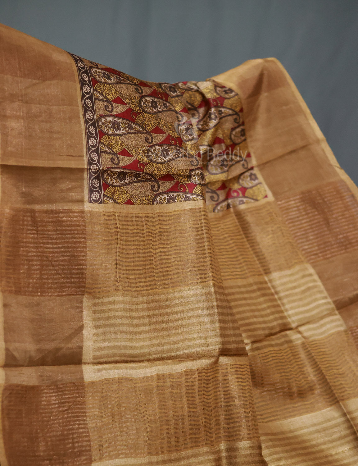 PURE DESI TUSSAR SILK-TS421