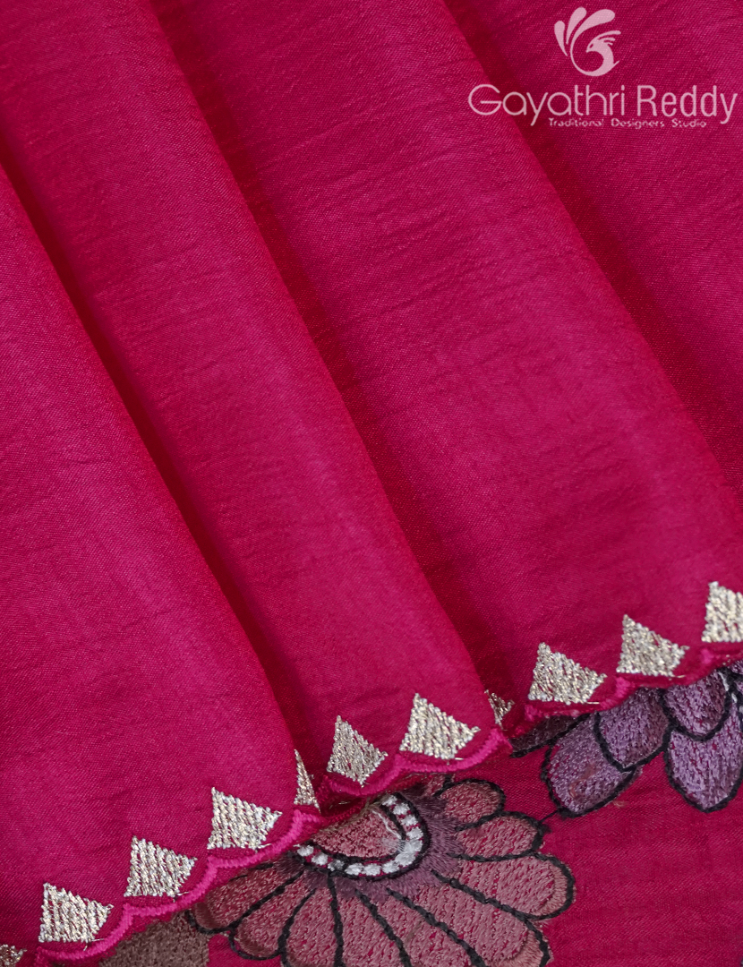 DUPION SILK FANCY SAREE -DSF31