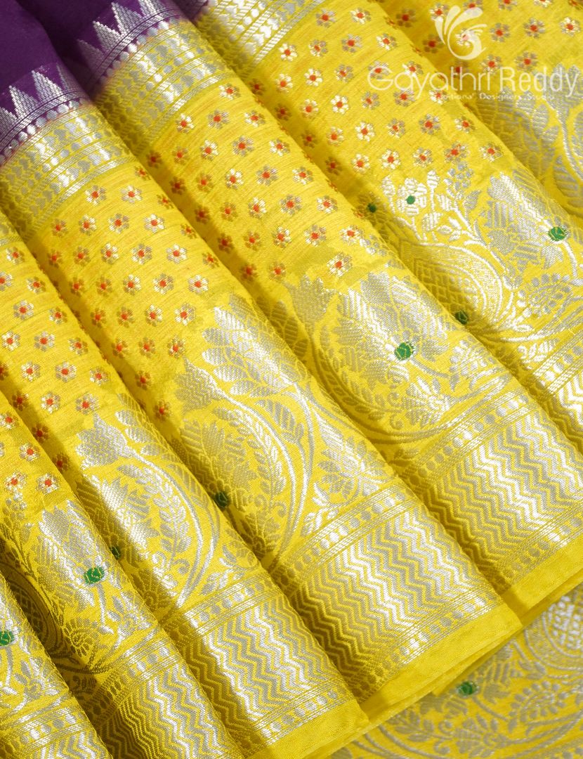 MANGO SILK SAREE -PRM1055