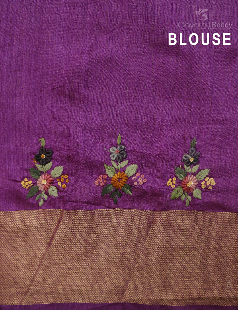 PURE TUSSAR HAND WORK-TS860