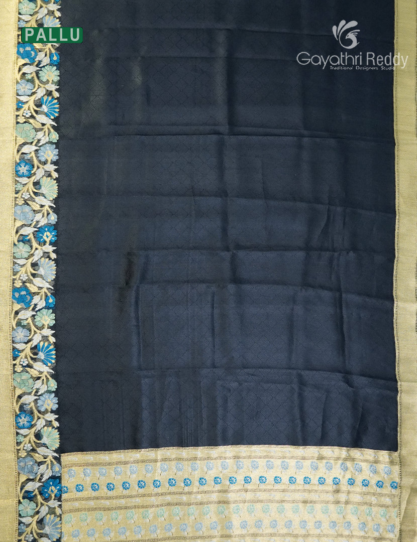 PURE BANARAS TUSSAR SILK-BTS122