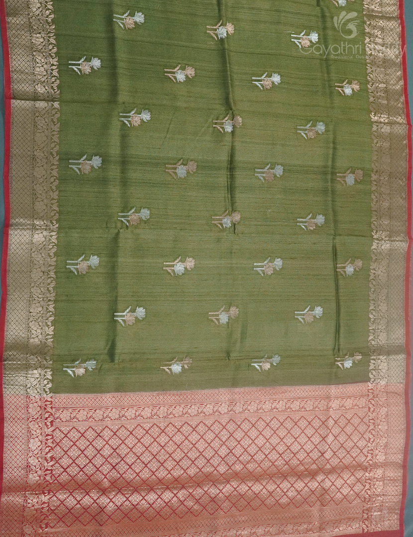 DESI TUSSAR SILK ZARI-TS1500