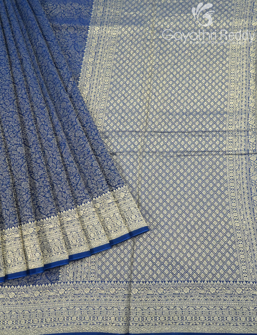 MYSORE CREPE BROCADE SAREE-MCB42