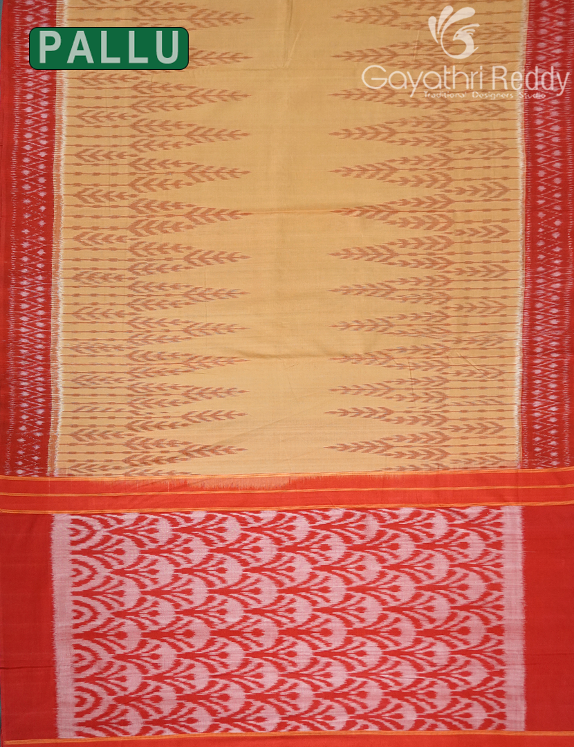 PURE IKKAT COTTON (H.L) SAREE-IKC1075