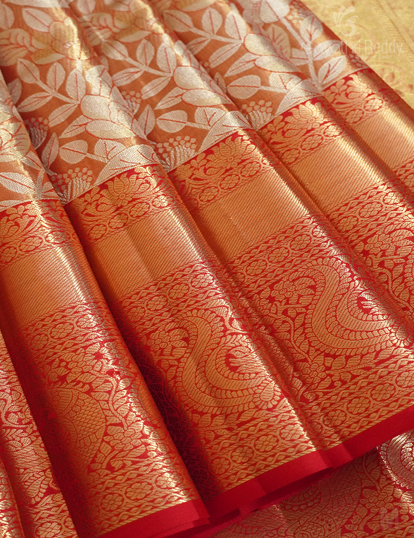 PURE KANCHI TISSUE SAREE-KP6844