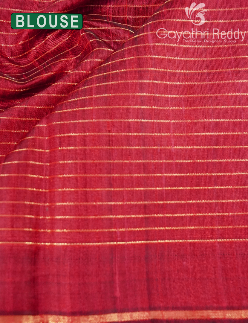 PURE KHADI PATTU SAREE-KHP1384