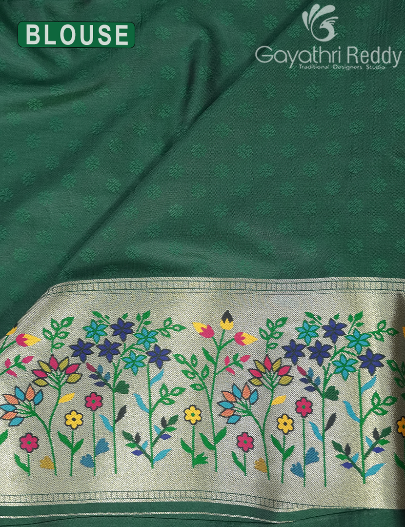 SEMI PAITHANI SAREE-SPS46