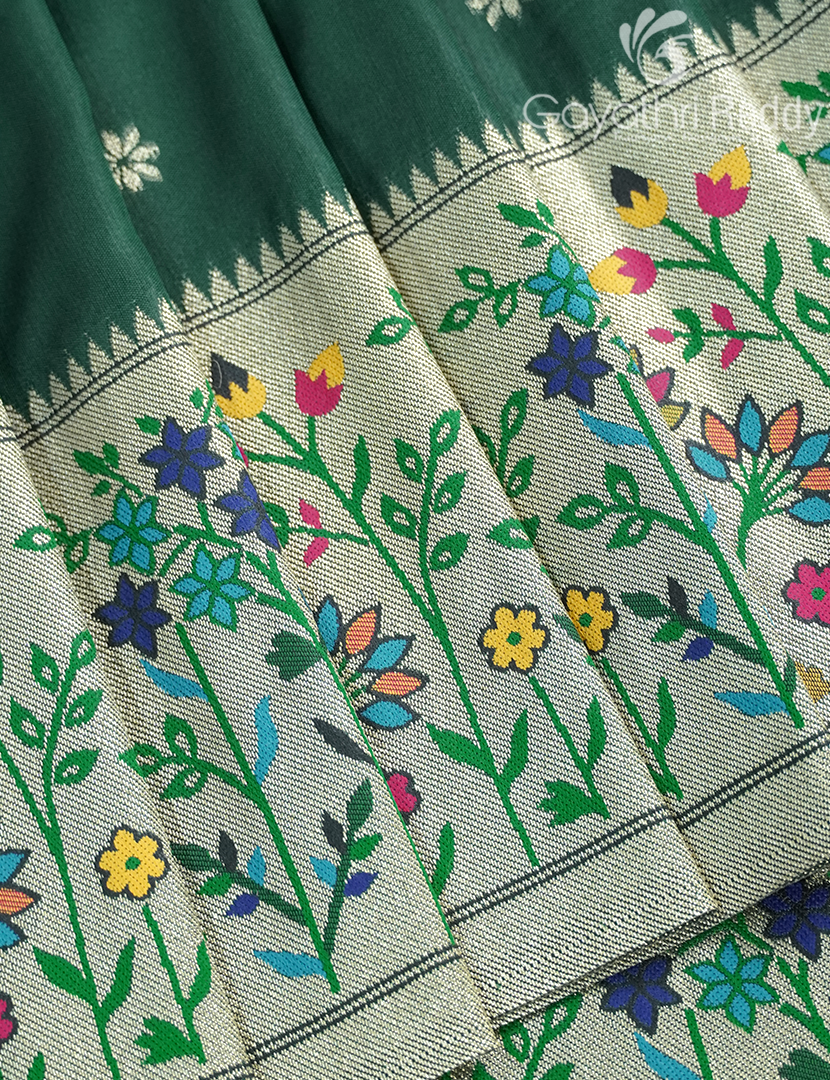SEMI PAITHANI SAREE-SPS46