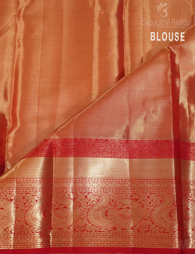 PURE KANCHI TISSUE SAREE-KP6844