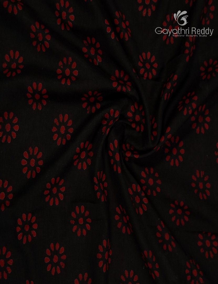 Vidharbha Cotton Saree in Black