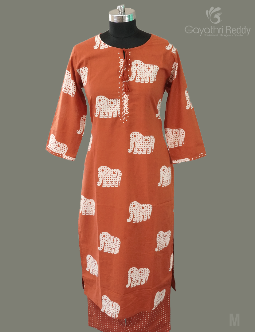 READYMADE DRESS SET(2PC)-KDS961