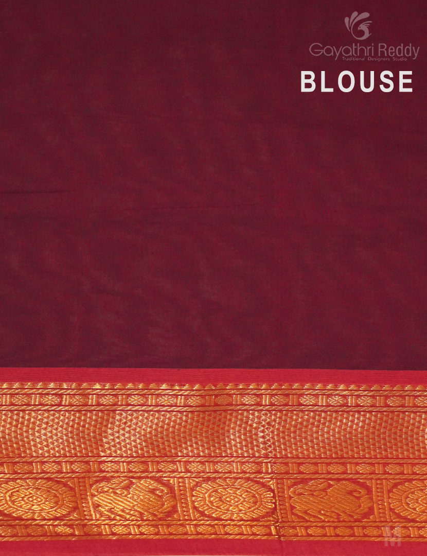 PURE KANCHI COTTON RICH PALLU-KC2740