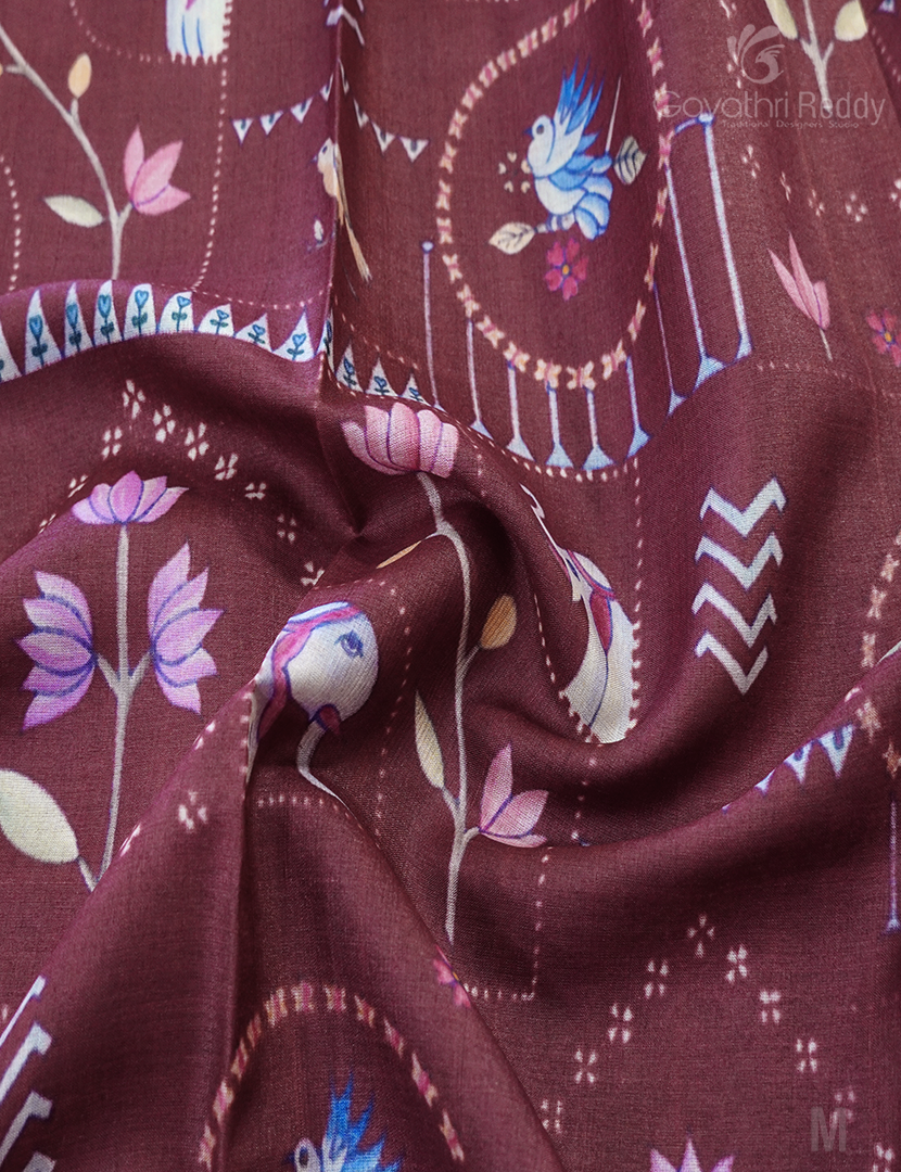 PURE DESI TUSSAR SILK-TS1387