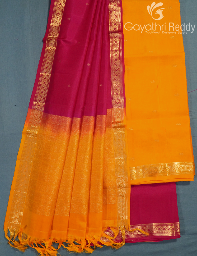 PURE KANCHI PATTU (D.M) 3PC-KPDM15