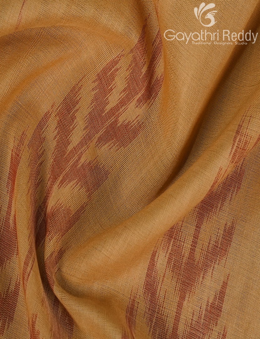 PURE IKKAT COTTON (H.L) SAREE-IKC1075